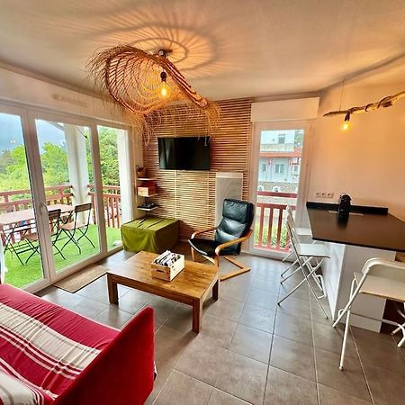 Grand Appartement - Piscine - Plage- Terrasse Saint-Jean-de-Luz Exterior foto